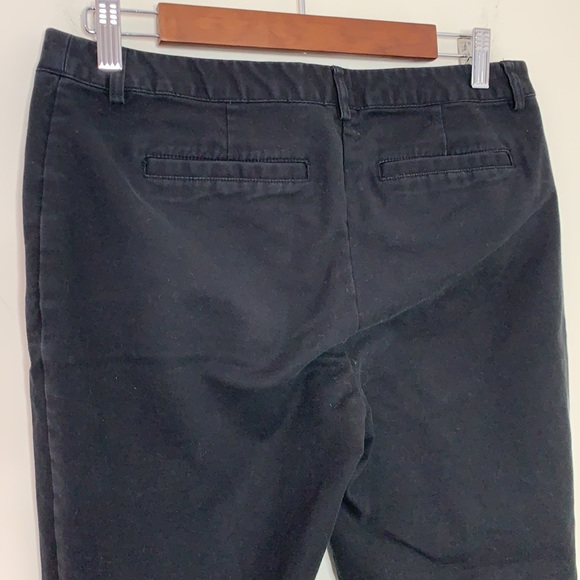 Michael Kors Black with Gold Zipper Pockets Pants - Picture 5 of 7